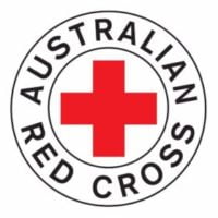 Australian Red Cross logo. A client of VTEvents workforce management software