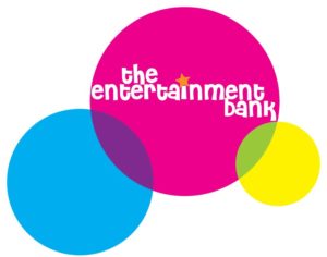 The Entertainment bank logo. A client of VTEvents workforce management software